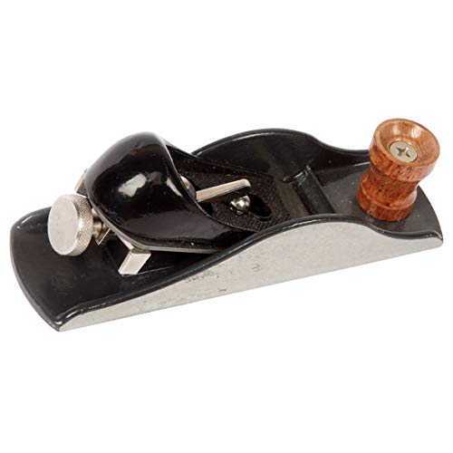 WORKPRO Block Plane, 1-5/8 in. Wide Blade, Cast Iron Body, Adjusta...