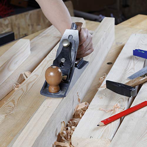 WORKPRO Block Plane, 2-Inch Wide Blade, Cast Iron Body, Adjustable...