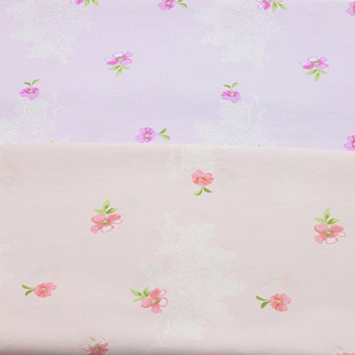 Sewing Cotton Fabric Fresh Floral Rose Quilting Bundle Fabric for ...