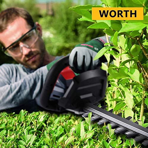 Worth 24Inch 84V Cordless Hedge Trimmer/Shrubbery Trimmer,Brushles...