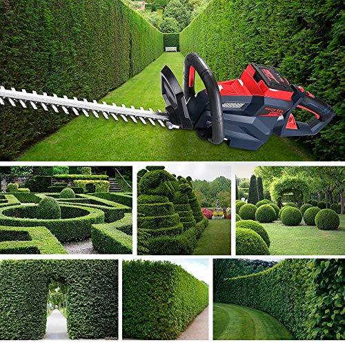 Worth 24Inch 84V Cordless Hedge Trimmer/Shrubbery Trimmer,Brushles...