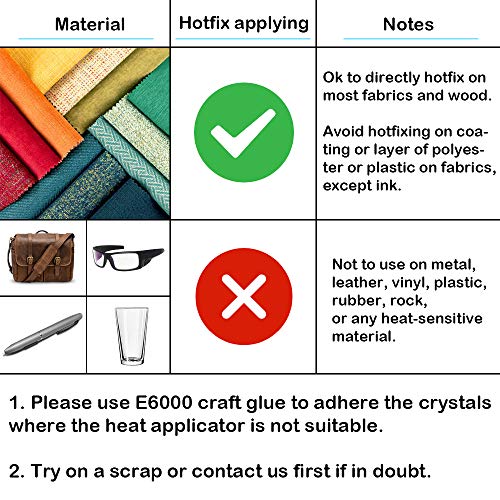 Hotfix Applicator, Hot Fix Rhinestone Setter Wand Tool, Hot-fix Be...