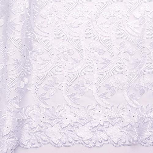 WorthSJLH African Lace Fabric 2019 Cord Nigerian Lace Fabric Weddi...