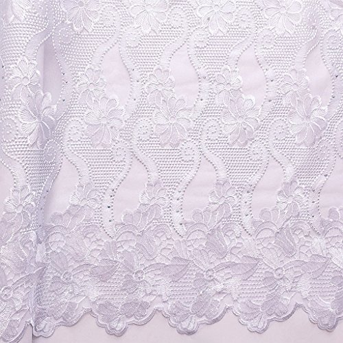 WorthSJLH French African Lace Fabrics 5 Yards 2019 New White Swiss...