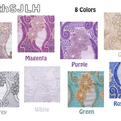 WorthSJLH French African Lace Fabrics 5 Yards 2019 New White Swiss...