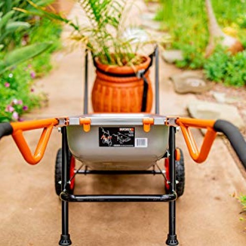 WORX Aerocart 8-in-1 Wheelbarrow / Yard Cart / Dolly