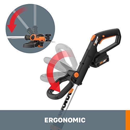 Worx WG163.8 GT 3.0 20V PowerShare 12 Cordless String Trimmer & E...