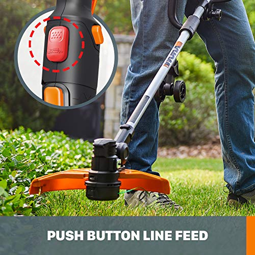 WORX WG184 40V Power Share 13 Cordless String Trimmer & Wheeled E...