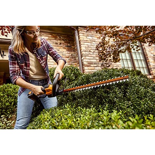 WORX WG261 20V Power Share 22-Inch Cordless Hedge Trimmer, Battery...