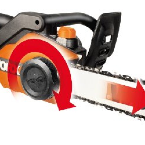 WORX WG304.2 Saw 18-Inch 15.0 Amp Electric Chainsaw with Auto-Tens...