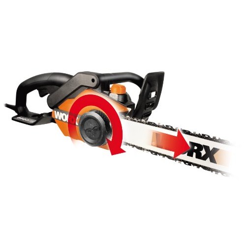 WORX WG304.2 Saw 18-Inch 15.0 Amp Electric Chainsaw with Auto-Tens...