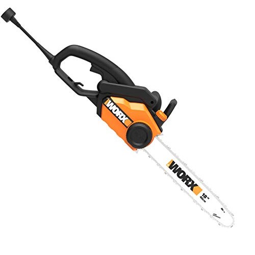WORX WG304.2 Saw 18-Inch 15.0 Amp Electric Chainsaw with Auto-Tens...