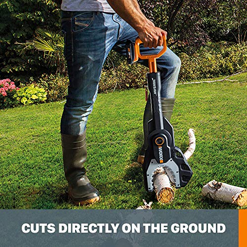 WORX WG320 20V Power Share Cordless 6-inch JawSaw Chainsaw with Au...