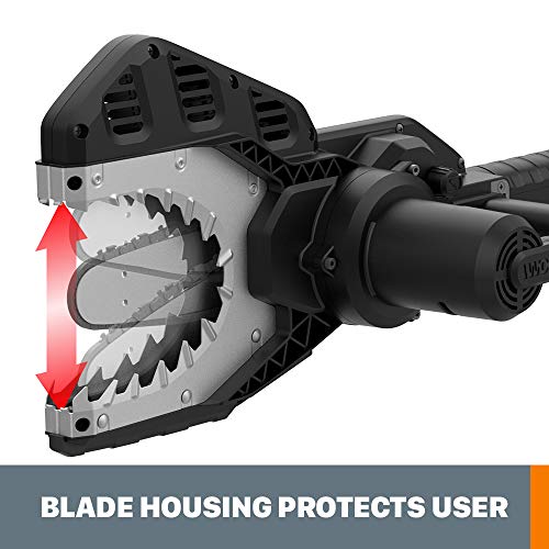 WORX WG320 20V Power Share Cordless 6-inch JawSaw Chainsaw with Au...