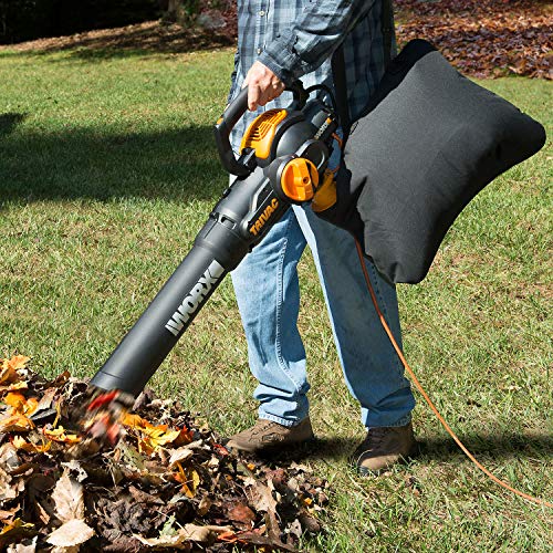 WORX WG512 Trivac 2.0 Electric 12-amp 3-in-1 Vacuum Blower/Mulcher...