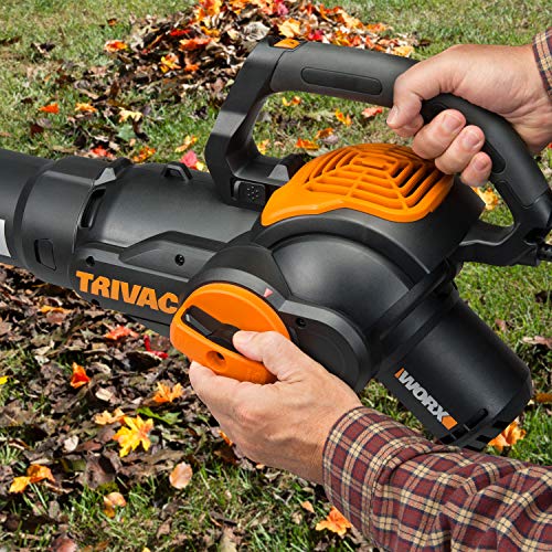 WORX WG512 Trivac 2.0 Electric 12-amp 3-in-1 Vacuum Blower/Mulcher...