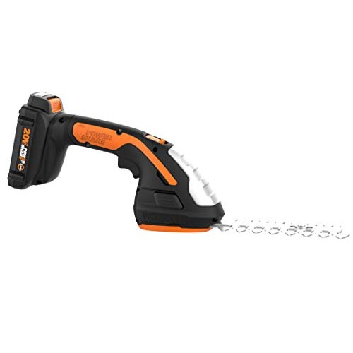 Worx WG801 20V Shear Shrubber Trimmer, Battery and Charger Include...