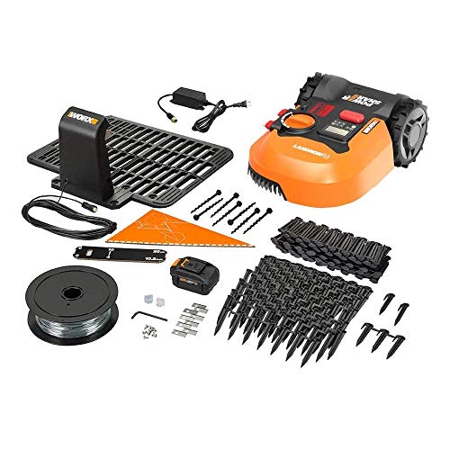 Worx WR140 Landroid M 20V Power Share Robotic Lawn Mower,Orange