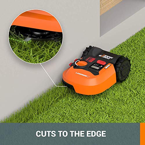 Worx WR140 Landroid M 20V Power Share Robotic Lawn Mower,Orange