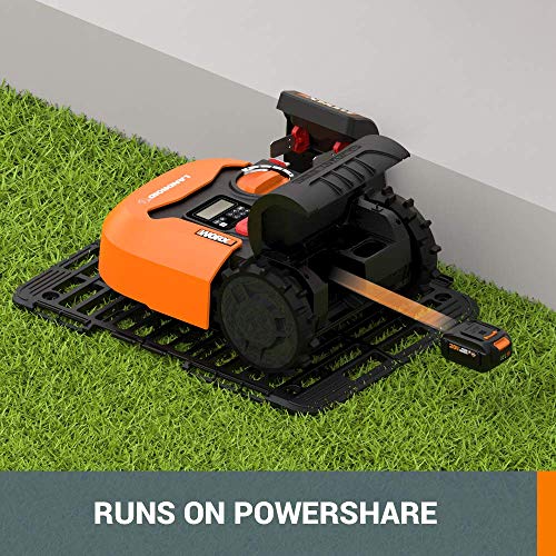 Worx WR140 Landroid M 20V Power Share Robotic Lawn Mower,Orange