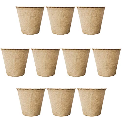 Wouier Seed Pots,Plant Starter Pots,Peat Pots Seedling Herb Seed S...