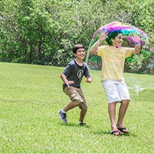 WOWMAZING Giant Bubble Wands Kit: 3-Piece Set | Incl. Wand, Big ...