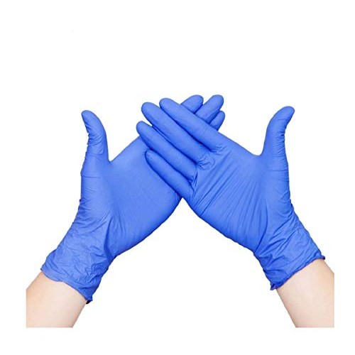 WowTowel 100pcs Disposable Nitrile Gloves Exam Gloves Latex-free, ...