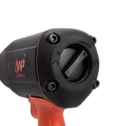 WORKPAD 3/4-Inch Composite Air Impact Wrench with Twin Hammers, Pn...