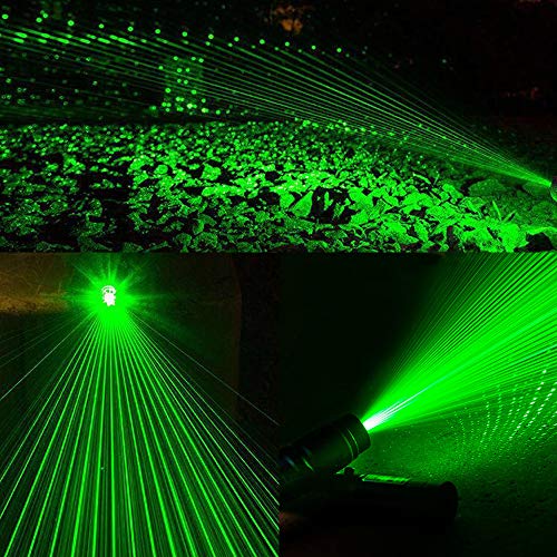 WQFXYZ Green Light Pointer High Power Visible Beam with Adjustable...