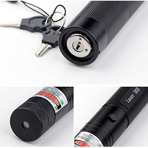 WQFXYZ Green Light Pointer High Power Visible Beam with Adjustable...