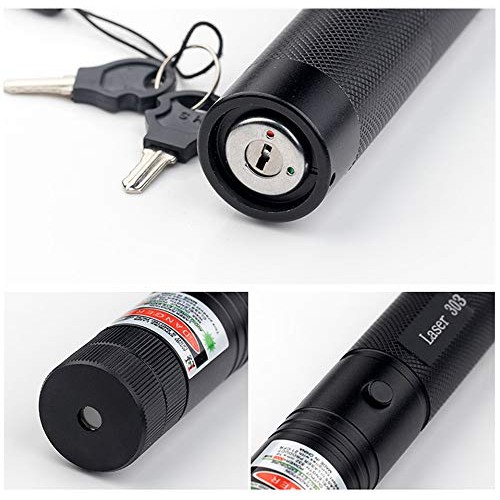 WQFXYZ Green Light Pointer High Power Visible Beam with Adjustable...