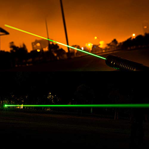 WQFXYZ Green Light Pointer High Power Visible Beam with Adjustable...