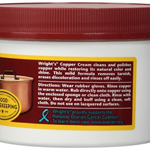 Wrights Copper and Brass Cream Cleaner - 6 Pack - 8 Ounce - Gentl...