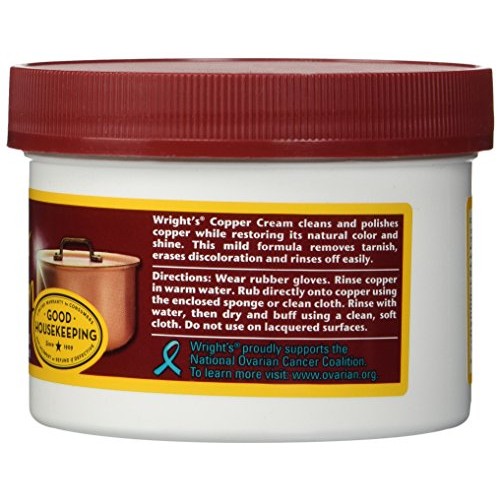 Wrights Copper and Brass Cream Cleaner - 6 Pack - 8 Ounce - Gentl...