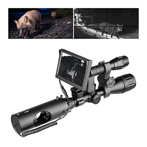 WSHA 850nm Infrared Digital Night Vision Riflescopes with Night Sc...