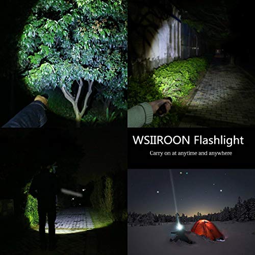 LED Flashlight - Wsiiroon 1600 Lumen XML-T6 Handhold Flashlight-Po...