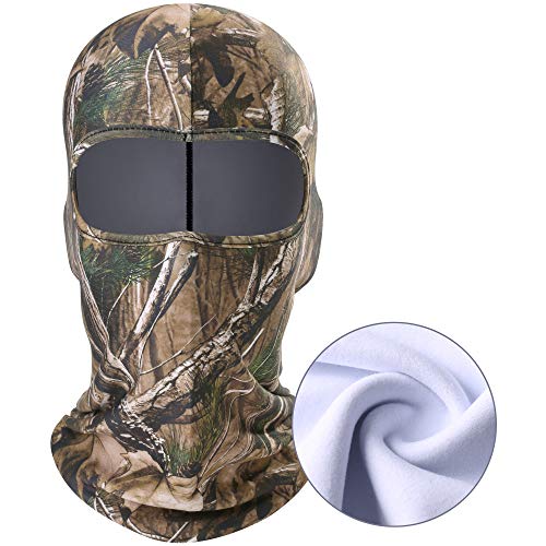 WTACTFUL 1 Pack - Fleece Camouflage Balaclava Neck Warmer Face Mas...