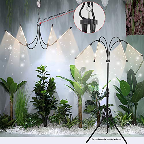 LED Plant Grow Light with Stand,WTINTELL LED Grow Light Full Spect...