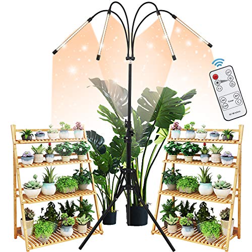 LED Plant Grow Light with Stand,WTINTELL LED Grow Light Full Spect...