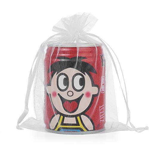 Wuligirl 100pcs 5X7 Inches Christmas Drawstring Organza Gift Bag P...