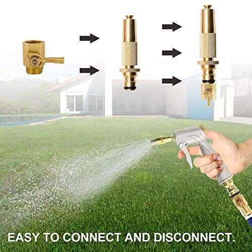 Brass Shut Off Ball Valve 3/4 Inch Heavy Duty Shut Off Valve 2 Pac...
