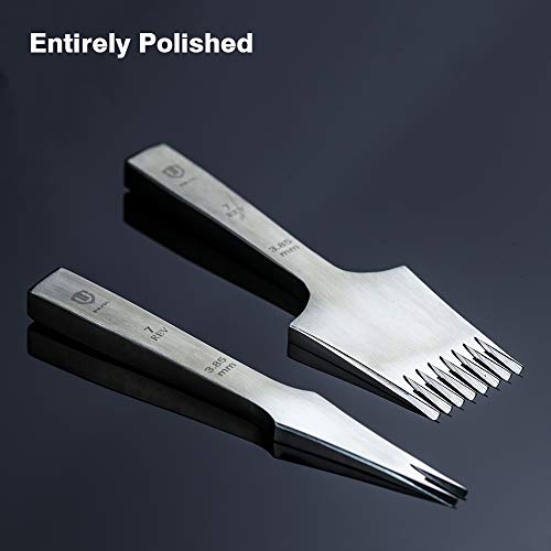 WUTA Leather Die-Steel Chisel Leather Hole Punch French Style Pric...