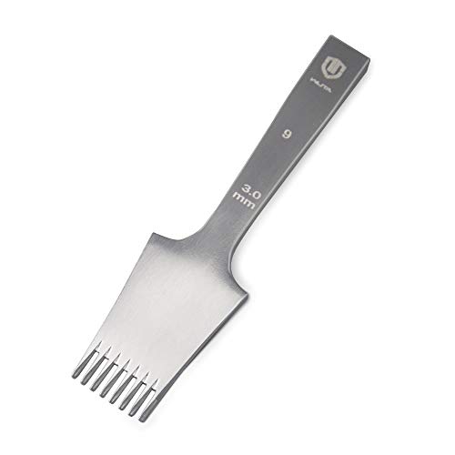 WUTA Leather Die-Steel Chisel Leather Hole Punch French Style Pric...