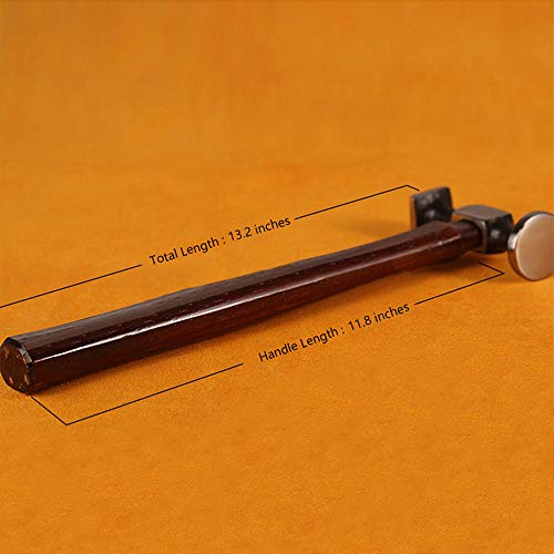 WUTA Leather Steel Hammer Original Design Carbon Steel Double Head...