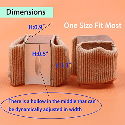 Toe Straightener-Soft and Skin Friendly Hammertoe Corrector, Doubl...