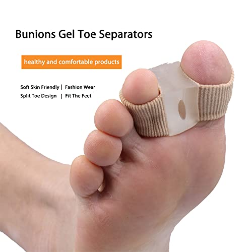 Toe Straightener-Soft and Skin Friendly Hammertoe Corrector, Doubl...