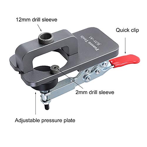 35mm Concealed Hinge Jig with Clamp Forstner Drill Bit Drilling Gu...