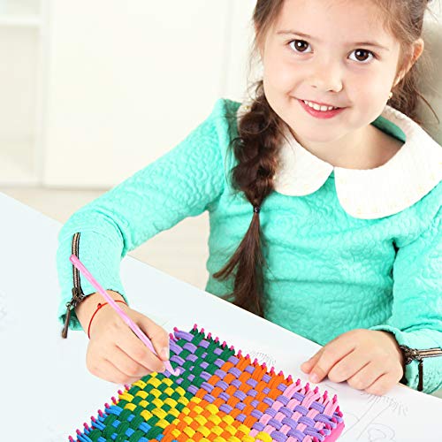 WXJ13 288 Pieces Loom Potholder Loops Weaving Loom Loops 7 Inch We...