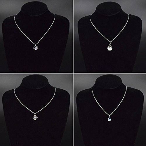 WXJ13 36 Feet Silver Stainless Steel Link Cable Chain with 20 Lobs...