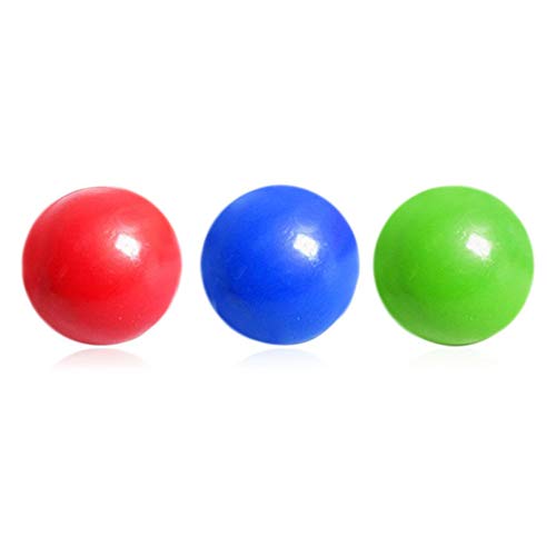 WXLAA 3Pcs Sticky Balls for Ceiling Wall Stress Relief Dodgeball G...
